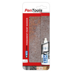 Alkoholos marker 3 mm, kúphegyű Pentel X100W fehér PenTools Író- irodaszer, papíráru Pentel
