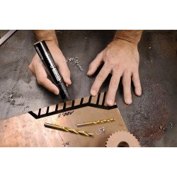 Alkoholos marker, 8-15,4 mm, vágott hegyű Pentel N50XL fekete PenTools