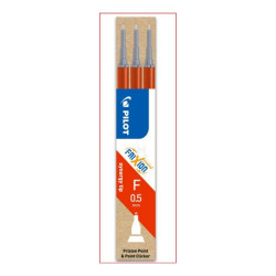 Rollertoll betét golyóméret 0,5mm, 3 db/csom Pilot Frixion Ball, írásszín piros Író- irodaszer, papíráru Pilot