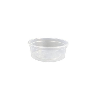 Elviteles doboz szószos/öntetes tál 80 ml PP 100 darab/csomag átlátszó