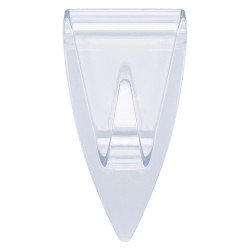 Akasztó öntapadós műanyag 0,2 kg teherbírású 5 darab/bliszter Tesa Powerstrips átlátszó