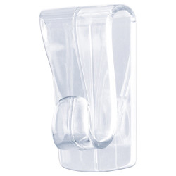 Akasztó öntapadós műanyag, 1 kg teherbírású 2 darab/bliszter Tesa Powerstrips átlátszó