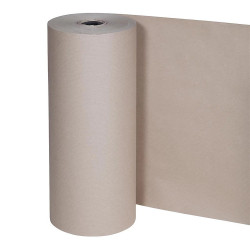 Csomagolópapír tekercs, középfinom, világosbarna, 12 kg/tekercs, 50 cm széles Javítás, ragasztás, csomagolás Bluering