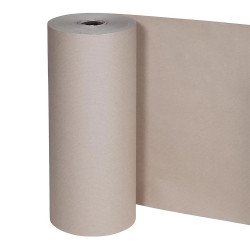 Csomagolópapír tekercs, középfinom, világosbarna, 12 kg/tekercs, 50 cm széles Javítás, ragasztás, csomagolás Bluering