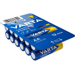 Elem AA ceruza LR06 Longlife Power BigBox 12 db/csomag, Varta Elem, akkumulátor, töltő Varta