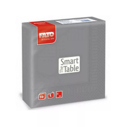 Szalvéta 2 rétegű 33 x 33 cm 50 lap/cs Fato Smart Table szürke_82623700 Iroda üzemeltetés, munkavédelem Fato