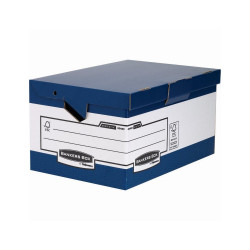 Archiváló konténer, csapófedeles Bankers Box byFellowes® 10 db/csomag, kék