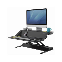 Munkaállomás ülő-álló, Fellowes® Lotus, fekete