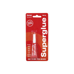 Pillanatragasztó 3g Fornax Superglue bliszteres Javítás, ragasztás, csomagolás Fornax