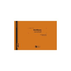 Autóbusz menetlevél A4, 50x2lapos fekvő D.GEPJ.42 Író- irodaszer, papíráru Egyéb