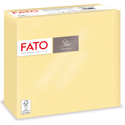 Szalvéta 2 rétegű 38 x 38 cm 40 lap/cs Fato Star pezsgő_82990100