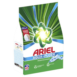Mosópor 2,475 kg (45 mosás) fehér ruhákhoz Ariel Mountain Spring Iroda üzemeltetés, munkavédelem Ariel