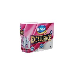 Háztartási papírtörlő kéztörlő 3 rétegű 2 tekercs/csomag 75 lap/tekercs Ooops! Excellence Iroda üzemeltetés, munkavédelem Ooops