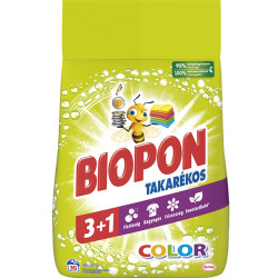 Mosópor 2,1 kg (35 mosás) színes ruhákhoz Biopon Takarékos Iroda üzemeltetés, munkavédelem Biopon