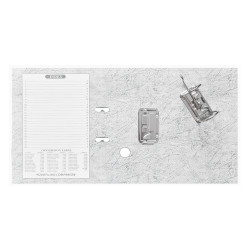 Iratrendező A4, 5cm,lapraszerelt, Bluering® Smart fehér Iratrendező Bluering
