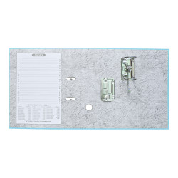 Iratrendező A4, 7,5cm,lapraszerelt, Bluering® Smart világoskék Iratrendező Bluering