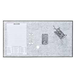 Iratrendező A4, 5cm,lapraszerelt, Bluering® Smart fekete Iratrendező Bluering