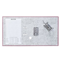 Iratrendező A4, 5cm,lapraszerelt, Bluering® Smart bordó Iratrendező Bluering