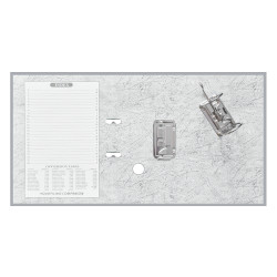 Iratrendező A4, 5cm,lapraszerelt, Bluering® Smart szürke Iratrendező Bluering