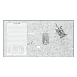 Iratrendező A4, 5cm,lapraszerelt, Bluering® Smart szürke Iratrendező Bluering