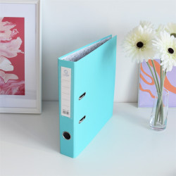 Iratrendező A4, 5cm,lapraszerelt, Bluering® Smart türkiz