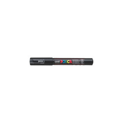 Dekormarker 0,7-1mm, Uni Posca PC-1M fekete Dekormarker Uni