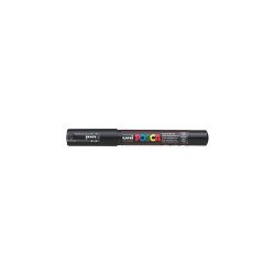 Dekormarker 0,7-1mm, Uni Posca PC-1M fekete Dekormarker Uni