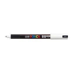 Dekormarker 0,7mm, Uni Posca PC-1MR fehér