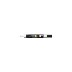 Dekormarker 1,8-2,5mm, Uni Posca PC-5M fehér Dekormarker Uni