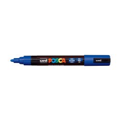 Dekormarker 1,8-2,5mm, Uni Posca PC-5M kék Dekormarker Uni
