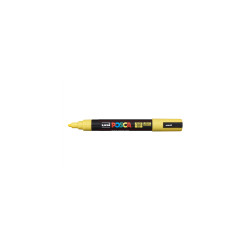 Dekormarker 1,8-2,5mm, Uni Posca PC-5M sárga Dekormarker Uni
