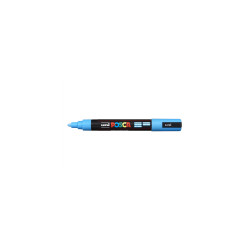 Dekormarker 1,8-2,5mm, Uni Posca PC-5M világoskék Dekormarker Uni