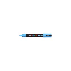 Dekormarker 1,8-2,5mm, Uni Posca PC-5M világoskék Dekormarker Uni