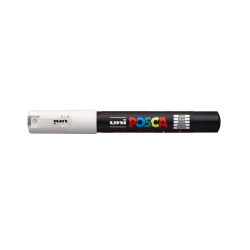 Dekormarker 0,7-1mm, Uni Posca PC-1M fehér Dekormarker Uni