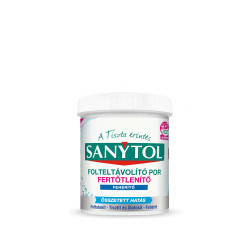 Fertőtlenítő mosószeradalék por fehér ruhához 450 g Sanytol Fertőtlenítő tisztítószer és adalék Sanytol