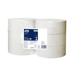 Toalettpapír 1 rétegű közületi átmérő: 26 cm 2400 lap/480 m/tekercs 6 tek/karton Jumbo T1 Universal Tork_120160 natúr