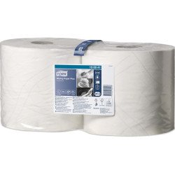Ipari törlő 2 rétegű tekercses átmérő: 26,2 cm 750 lap/255 méter/tekercs 2 tekercs/csomag Premium W1/W2 Tork_130041fehér Iroda üzemeltetés, munkavédelem Tork
