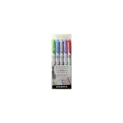 Szövegkiemelő 1-3,5mm, kétvégű Zebra Mildliner Cool & Refined 5 szín/készlet Író- irodaszer, papíráru Zebra