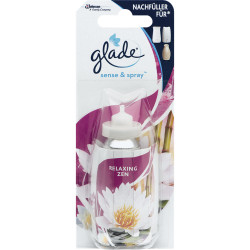 Légfrissítő utántöltő 18 ml Glade® Sense&Spray™ Relaxing Zen Iroda üzemeltetés, munkavédelem Glade