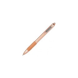 Golyóstoll 1mm, rose gold test, Zebra Z-grip Smooth, írásszínkék Golyóstoll Zebra
