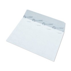 Boríték LC/6 szilikonos bélésnyomott 114x162mm Bluering® 100 db/csom fehér