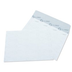 Boríték LC/6 szilikonos bélésnyomott 114x162mm Bluering® 100 db/csom fehér