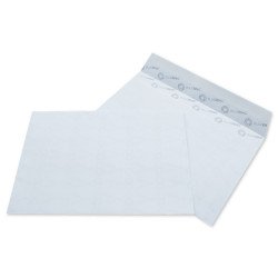 Boríték LC/5 szilikonos bélésnyomott 162×229mm Bluering® 100 db/csom fehér