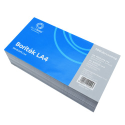 Boríték LA4 öntapadó bélésnyomott 110×220mm Bluering® 100 db/csom fehér Boríték Bluering