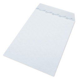 Boríték TC/4 szilikonos bélésnyomott 229x324mm Bluering® 25 db/csom fehér