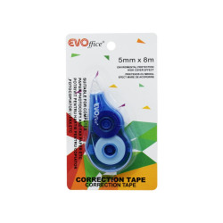 Hibajavító roller 5mm x 8m Compact áttetsző test EVOffice Hibajavító roller EVO