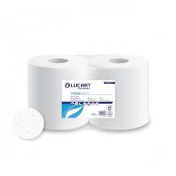 Ipari törlő 2 rétegű tekercses átmérő: 25 cm 100 % cellulóz 675 lap/tek 2 tekercs/karton Strong Lucart 675CF_852343J Iroda üzemeltetés, munkavédelem Lucart