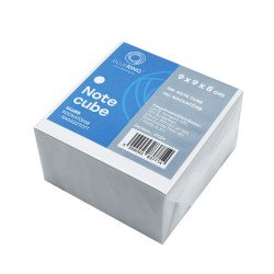 Kockatömb ragasztott 9x9x5cm. Bluering® fehér Író- irodaszer, papíráru Bluering