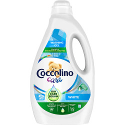 Mosógél 1,8 liter (45 mosás) fehér ruhákhoz Coccolino Care White Iroda üzemeltetés, munkavédelem Coccolino
