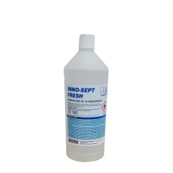 Kéz- és felületfertőtlenítő oldat kupakkal 1 liter Inno-Sept Fresh Iroda üzemeltetés, munkavédelem Innoveng